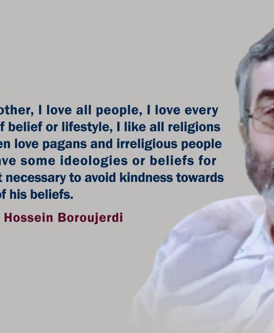 A MESSAGE FROM MR. HOSSEIN BOROUJERDI ON THE WORLD KINDNESS 