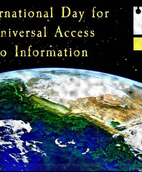 INTERNATIONAL DAY FOR UNIVERSAL ACCESS TO INFORMATION